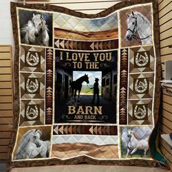 Horse Awesome Quilt Ecp and Home Decor