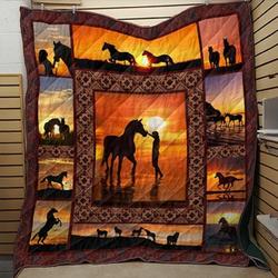 HORSE LOVE HORSE 3D Customized Quilt KLV1 and Home Decor