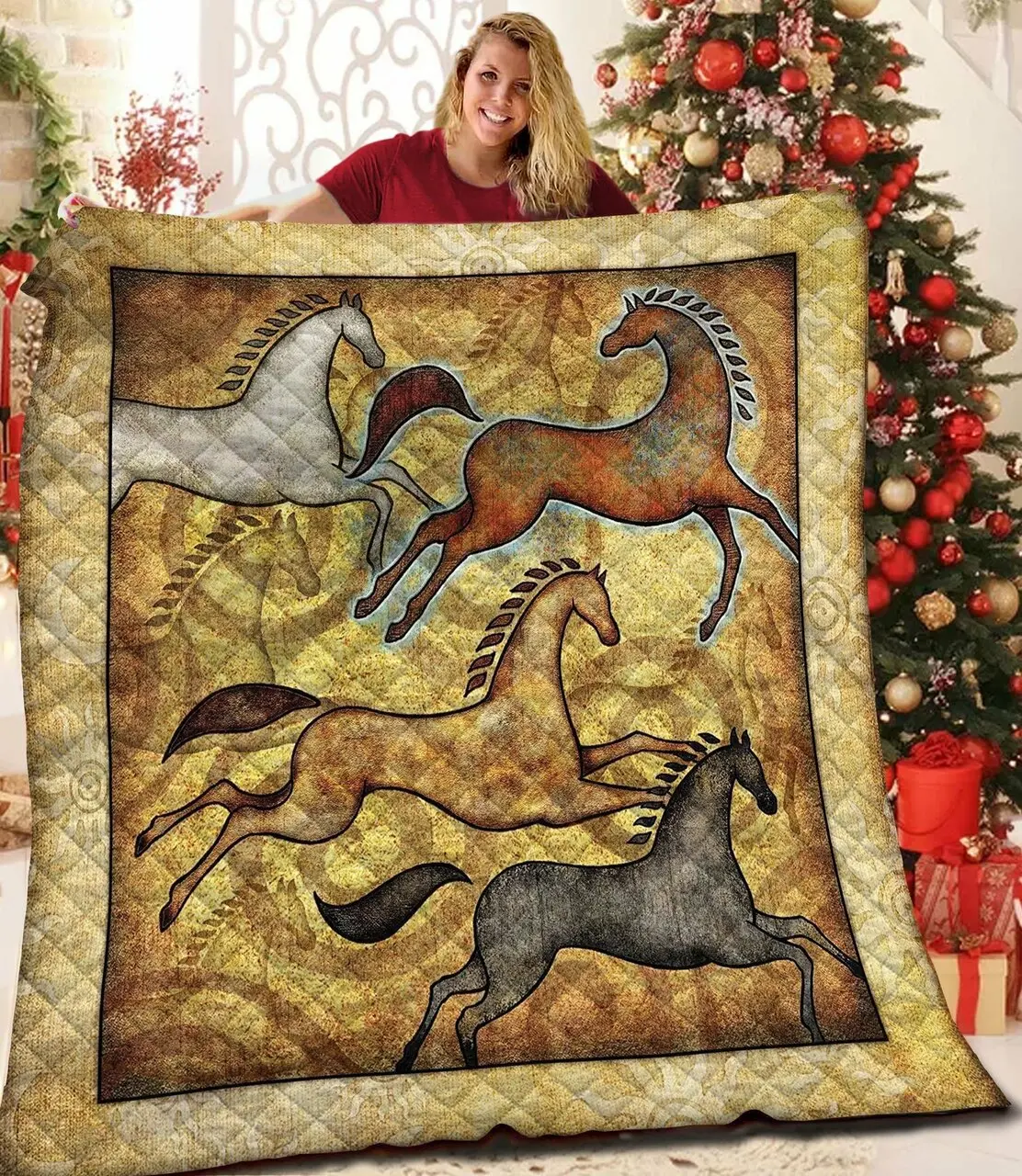 Horse Quilt Peh and Home Decor