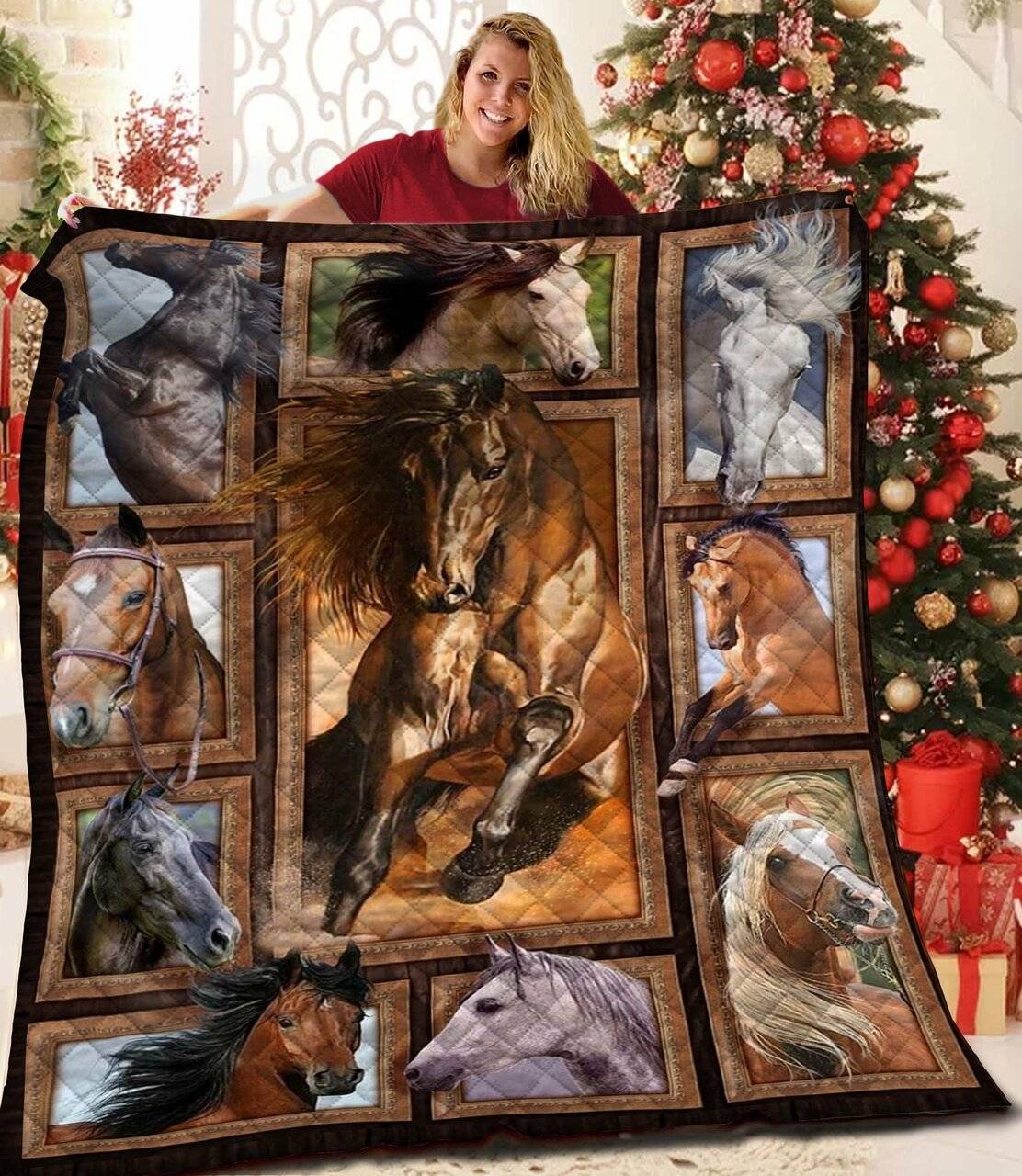 Horse Quilt Pfq and Home Decor