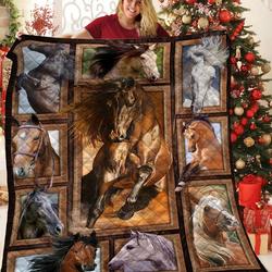 Horse Quilt Pfq and Home Decor