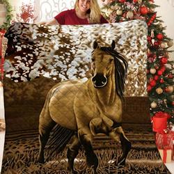 Horse Quilt Pfv and Home Decor