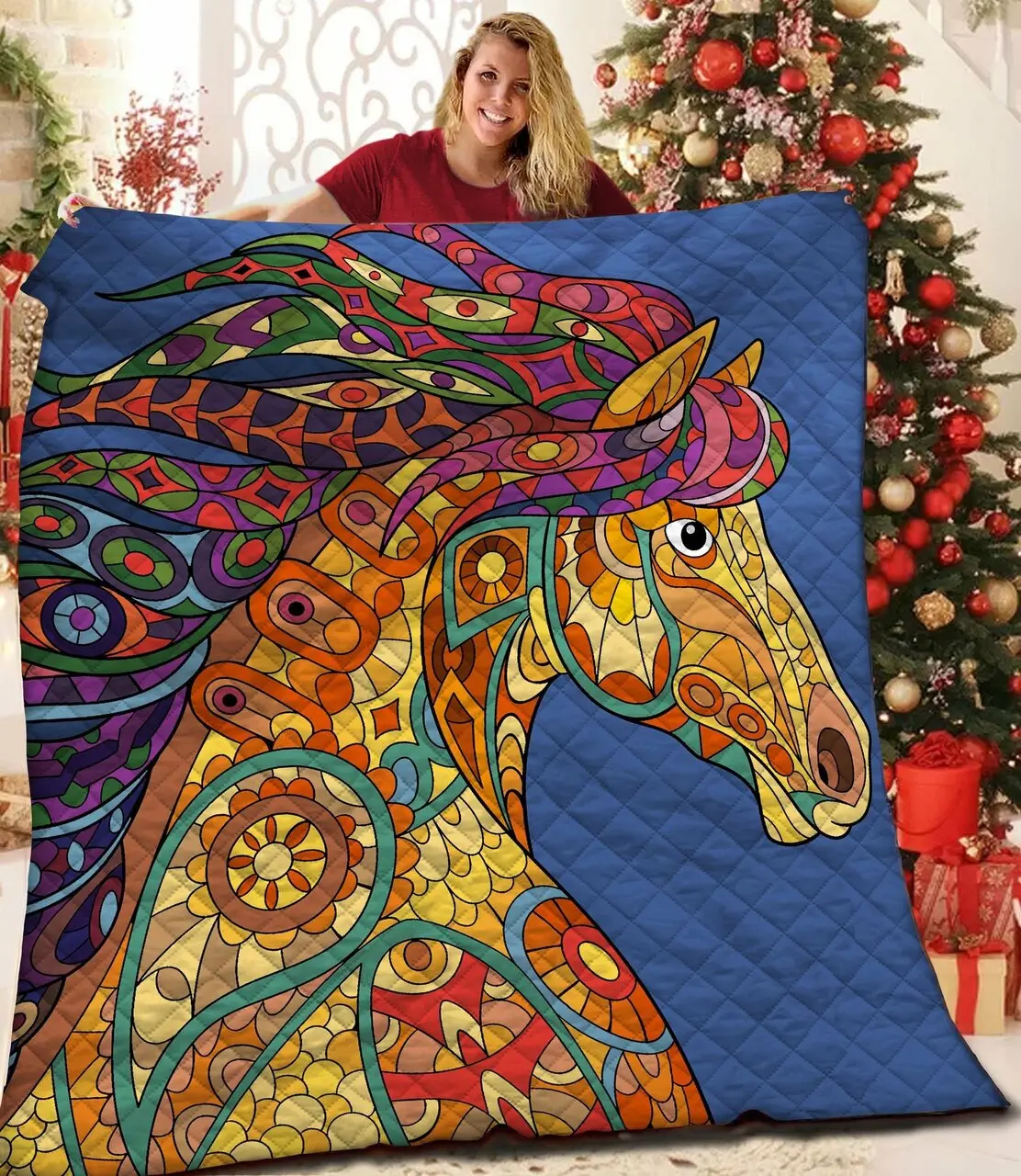 Horse Quilt Phy and Home Decor