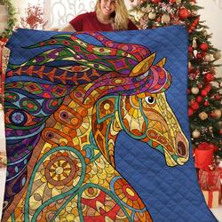 Horse Quilt Phy and Home Decor