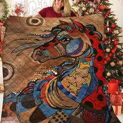 Horse Quilt Pii and Home Decor