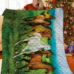 Horse Quilt Plu and Home Decor