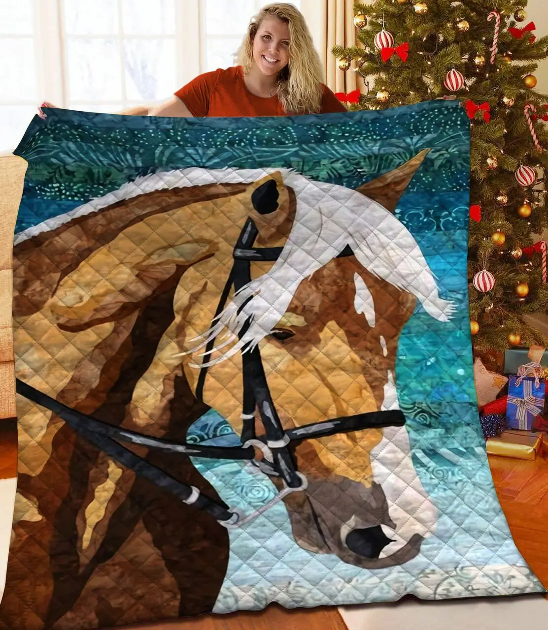 Horse Quilt Ppg and Home Decor
