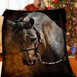 Horse Quilt Pqz and Home Decor