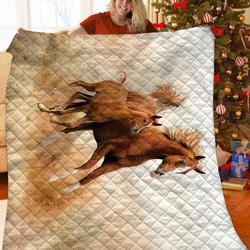Horse Quilt Prt and Home Decor
