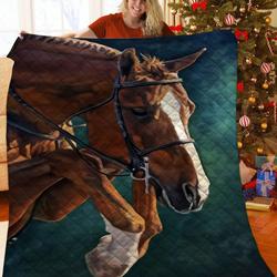 Horse Quilt Psn and Home Decor