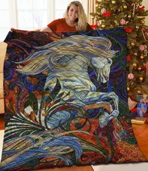 Horse Quilt Ptc and Home Decor