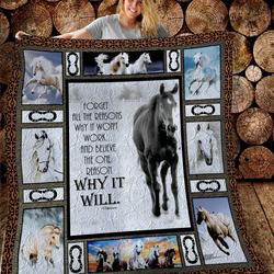Horse Quilt Puv and Home Decor