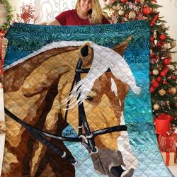 Horse Quilt Qaz and Home Decor