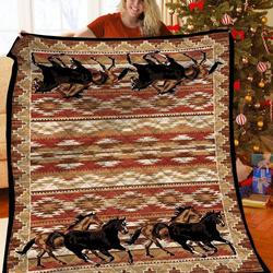 Horse Quilt Qbo and Home Decor