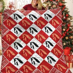 Horse Quilt Qeg and Home Decor
