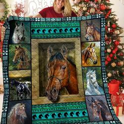 Horse Quilt Qog and Home Decor