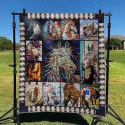 Horse Td2809622 Quilt Blanket and Home Decor