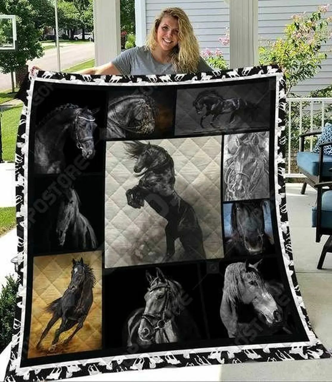 Horse U Quilt Ib and Home Decor