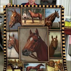 Horse Vcb Quilt Derqbg and Home Decor