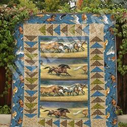 Horse Vcb Quilt Derqxd and Home Decor