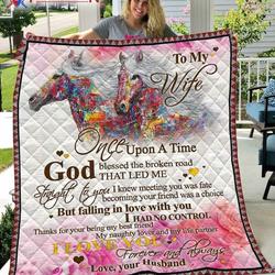 Horse Wife Quilt Ebg and Home Decor