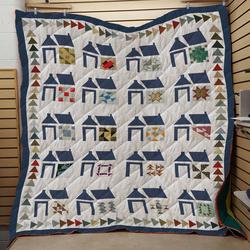 Houses HUR16433 3D Customized Quilt 2307 and Home Decor