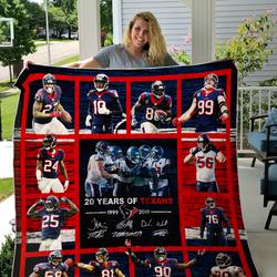 Houston Texans Quilt Blanket and Home Decor