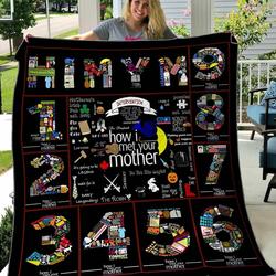How I Met Your Mother Blanket Th2906 Quilt and Home Decor