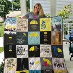 How I Met Your Mother Quilt Blanket and Home Decor