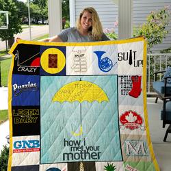 How I Met Your Mother Quilt and Home Decor