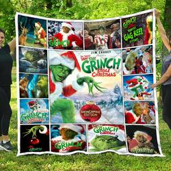 How The Grinch Stole Christmas Quilt Blanket and Home Decor