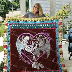 How To Train Your Dragon Quilt Blanket 01417 and Home Decor