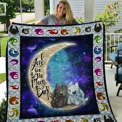 How To Train Your Dragon Quilt and Home Decor