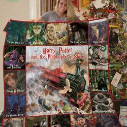 Hp & PhilosopherS Stone Quilt Blanket and Home Decor