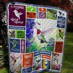 Humming Bird Ah Quilt Derqxk and Home Decor