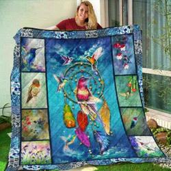 Humming Bird You Decorated My Life NTTH011298 3D Customized Quilt and Home Decor