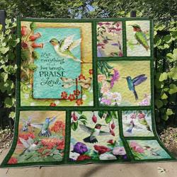 Hummingbird Cg130727 Quilt Blanket and Home Decor