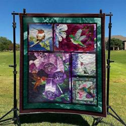 Hummingbird Hur Quilt pw and Home Decor