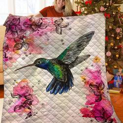 Hummingbird Quilt Nip and Home Decor