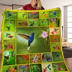 Hummingbird Quilt Njj and Home Decor