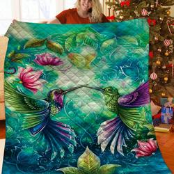 Hummingbird Quilt Noe and Home Decor