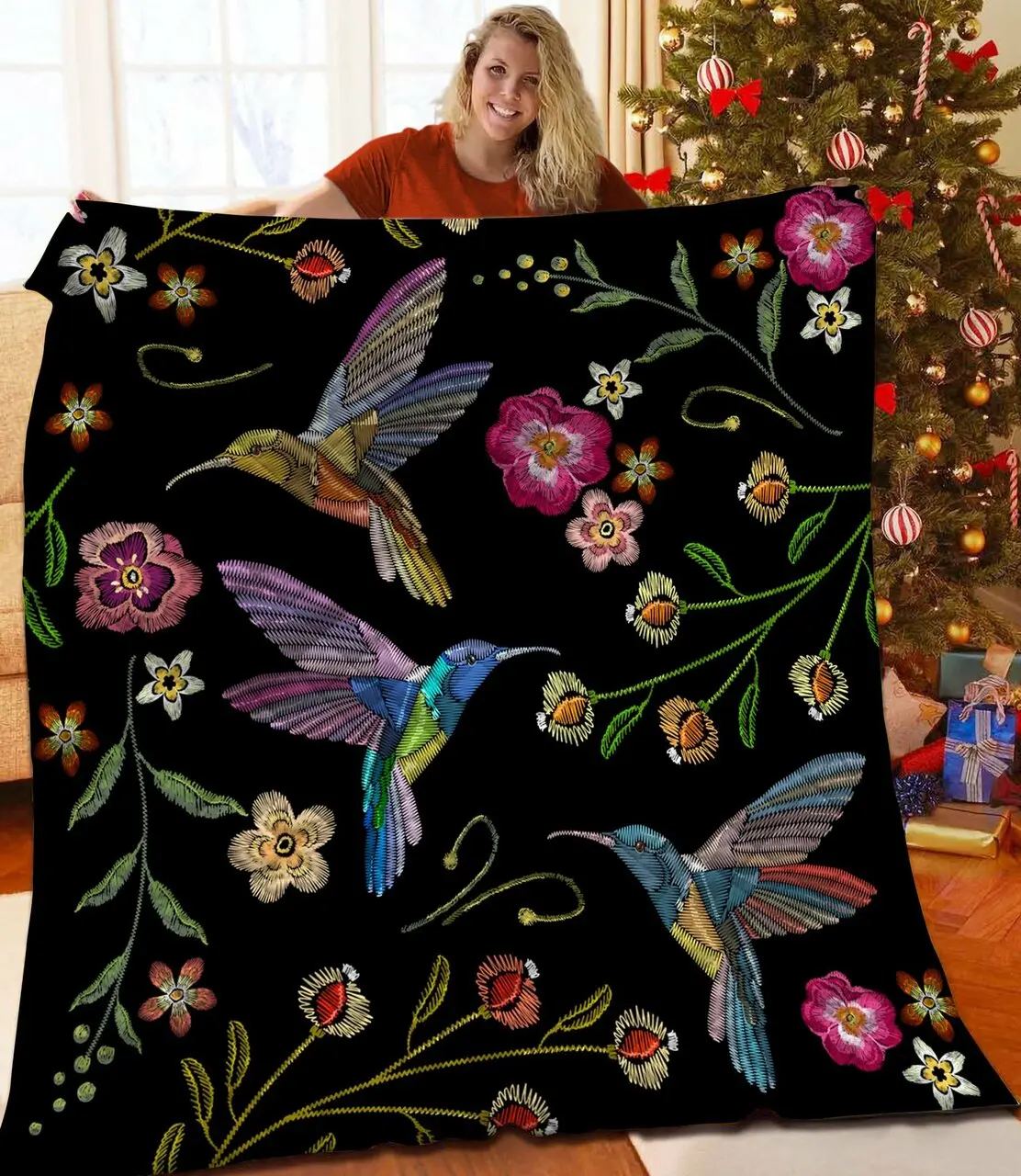 Hummingbird Quilt Npi and Home Decor