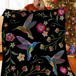Hummingbird Quilt Npi and Home Decor