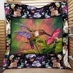 Hummingbird Quilt Q1902-10 and Home Decor