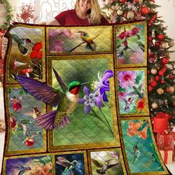 Hummingbird Quilt Rek and Home Decor