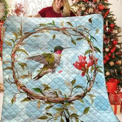 Hummingbird Quilt Rep and Home Decor
