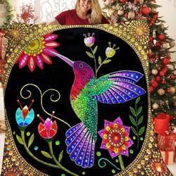 Hummingbird Quilt Rez and Home Decor