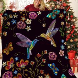 Hummingbird Quilt Rfe and Home Decor