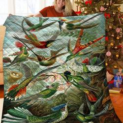 Hummingbird Quilt Rfy and Home Decor