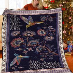 Hummingbird Quilt Rgx and Home Decor